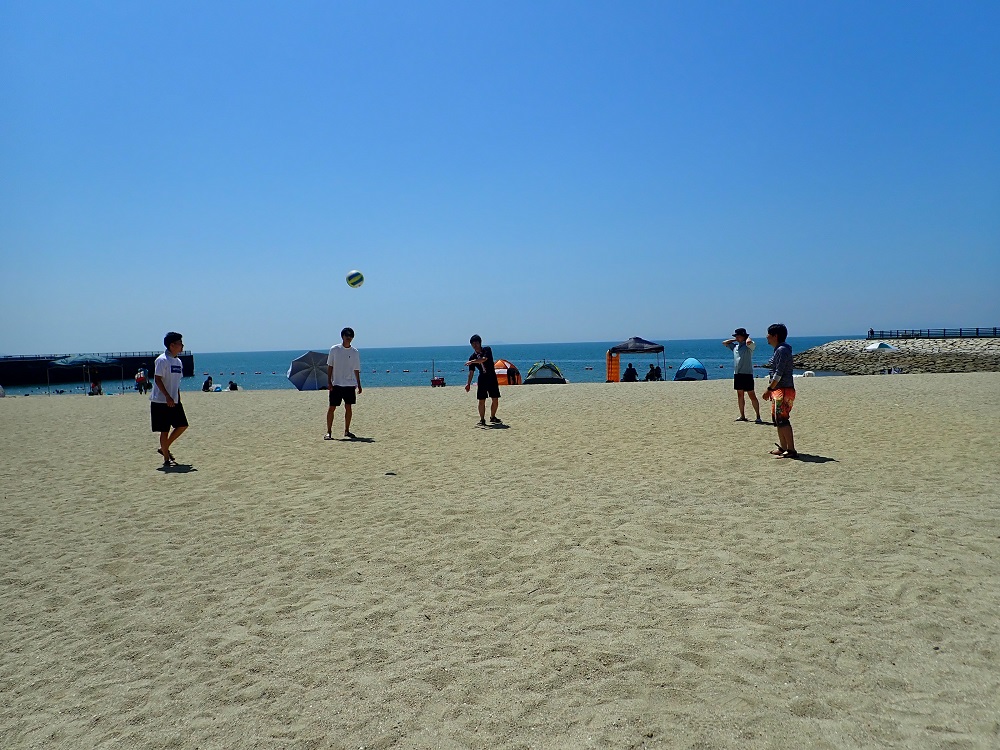 海水浴（伊予市五色姫海浜公園）のサムネイル