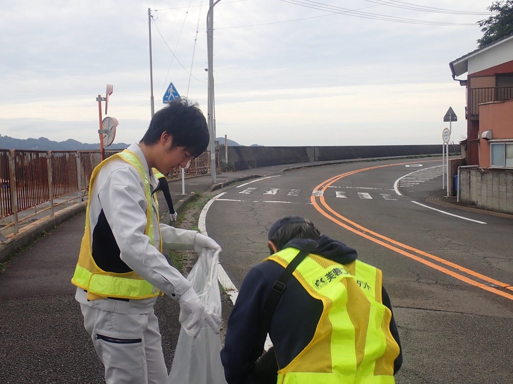 令和６年度道路清掃ボランティア活動に参加しましたのサムネイル